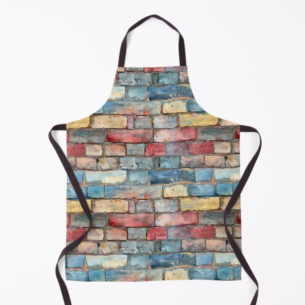 Item preview, Abstract Watercolor Brick Wall designed and sold by NTGUILTY.