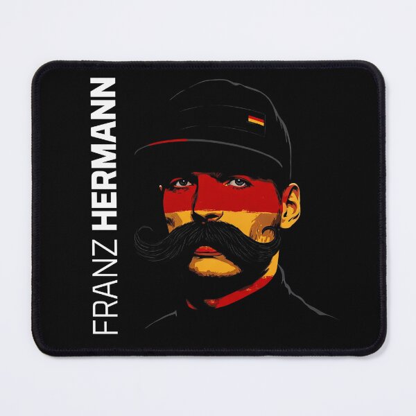 Item preview, Franz Hermann F1 Art - Abstract Portrait Design | German Racing Colors designed and sold by Studio F1Grid.