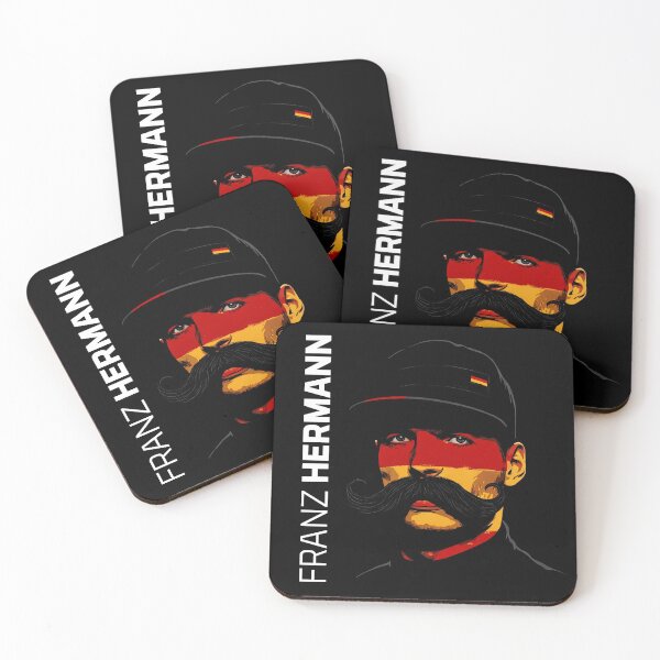 Item preview, Franz Hermann F1 Art - Abstract Portrait Design | German Racing Colors designed and sold by Studio F1Grid.