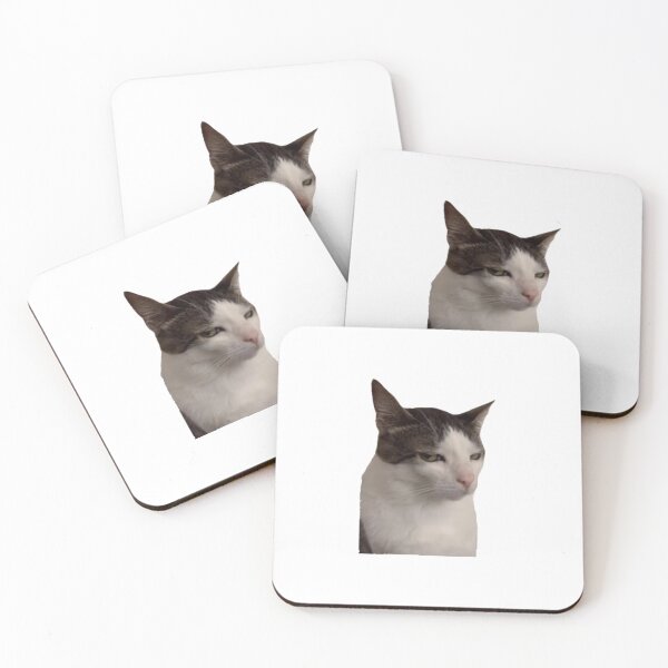 Item preview, Side eye silly cat designed and sold by TurtlyAwesome.