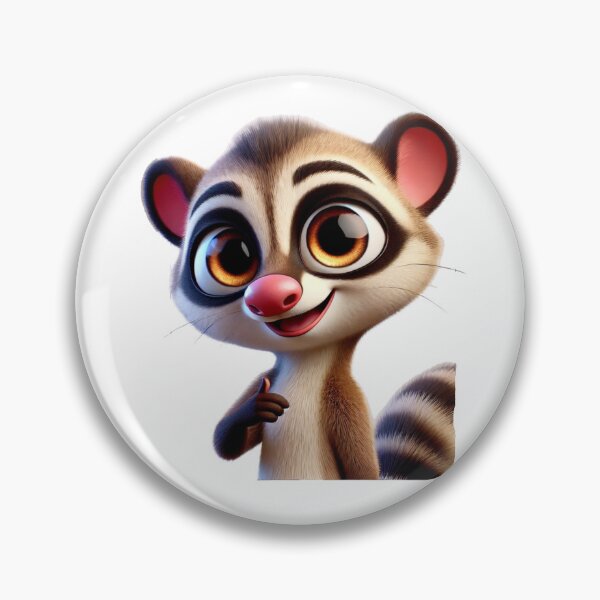 Item preview, Charming African Civet designed and sold by Sillytoe.