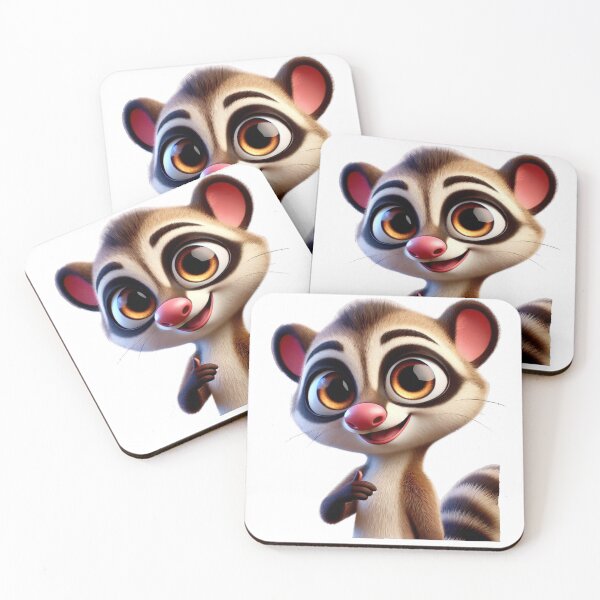 Item preview, Charming African Civet designed and sold by Sillytoe.