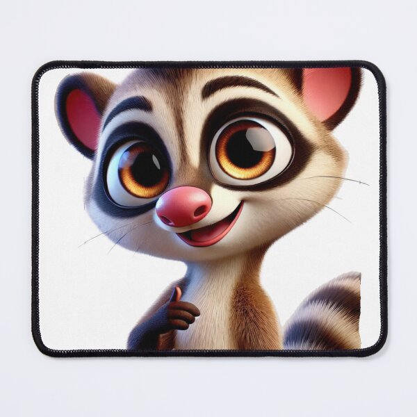 Item preview, Charming African Civet designed and sold by Sillytoe.