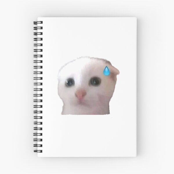 Item preview, Worried silly cat designed and sold by TurtlyAwesome.