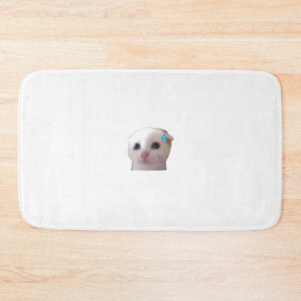 Item preview, Worried silly cat designed and sold by TurtlyAwesome.