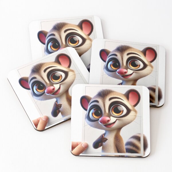 Item preview, Adorable African Civet designed and sold by Sillytoe.