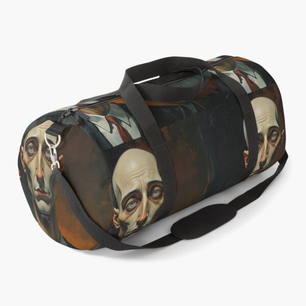 Item preview, Creepy stylized Haunted House  portrait of a old man with a mustache designed and sold by Vintage Designs +.