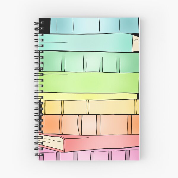 Item preview, Rainbow Book Stack designed and sold by clawinyourback.