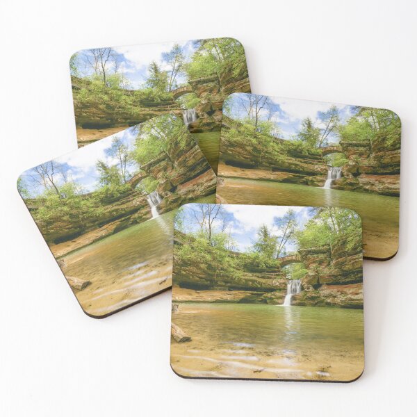 Item preview, Upper Falls near Old Man's Cave Hocking Hills, Ohio designed and sold by LESLIEDYESIGN.