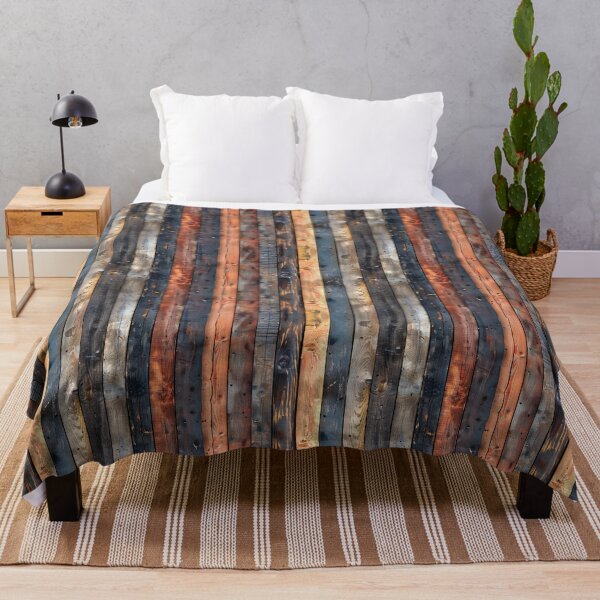 Item preview, Rustic Weathered Wood Planks Art designed and sold by NTGUILTY.