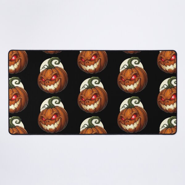 Item preview, Halloween Evil Pumpkin Head | Sinister and Striking Jack-o’-Lantern Horror Graphic designed and sold by Tw1nsAIArt.