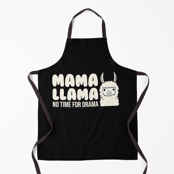 Item preview, Mama Llama No Time for Drama | Cute Fluffy Alpaca Cartoon designed and sold by Mustapha ALAHAYANE.
