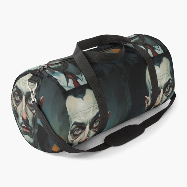 Item preview, Creepy stylized Haunted House  portrait of a old man with a mustache designed and sold by Vintage Designs +.