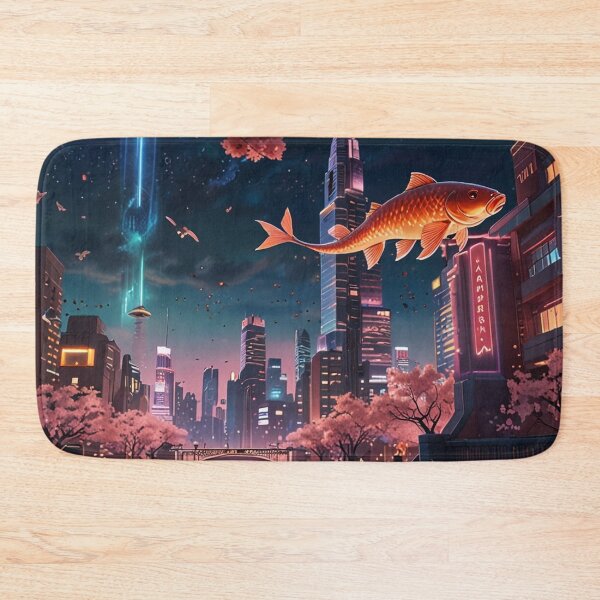 Item preview, Neon Sakura Canal # designed and sold by VA Design.