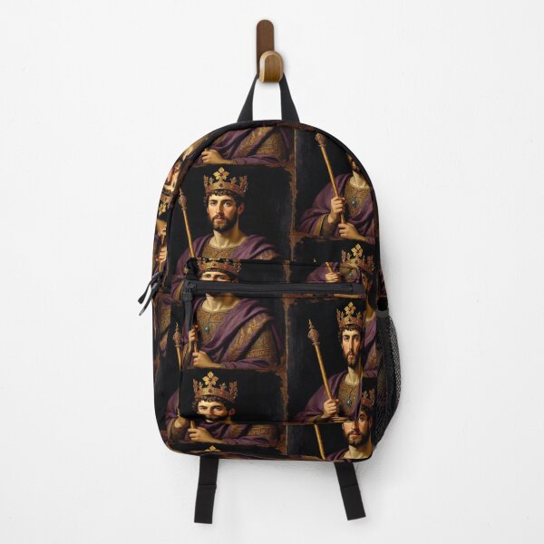 Item preview, Portrait of young King Edward III vintage painting art designed and sold by Vintage Designs +.