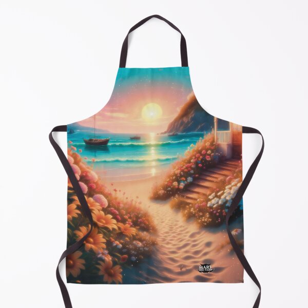 Item preview, Summertime At The Beach With Flowers designed and sold by Mary The Vamp.