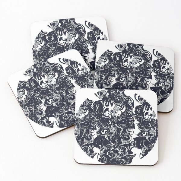 Item preview, Black pattern designed and sold by Md_Openworld.