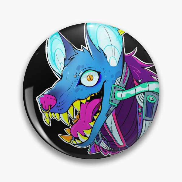 Item preview, Cyber punk hyena funk designed and sold by Alisaur802.