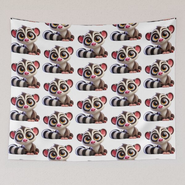 Item preview, Adorable Banded Palm Civet designed and sold by Sillytoe.