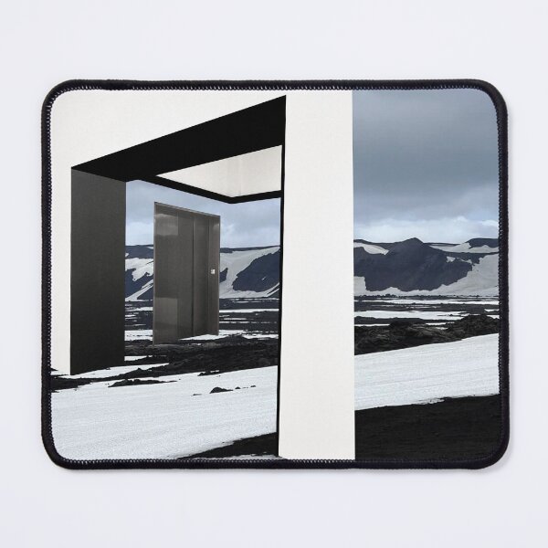 Item preview, Liminal Space Hallway Mountainscape designed and sold by Mischief and Musings.