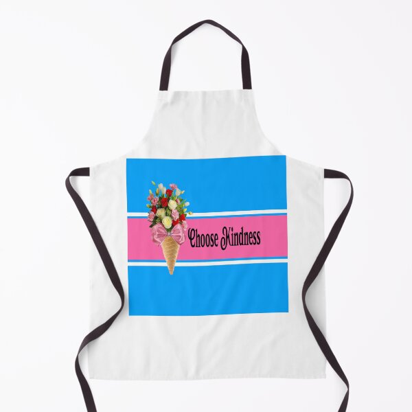 Item preview, Bluer than Blue Collection - Choose Kindness with Roses in an Ice Cream Cone designed and sold by Dailywalker22.
