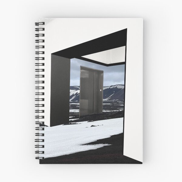 Item preview, Liminal Space Hallway Mountainscape designed and sold by Mischief and Musings.