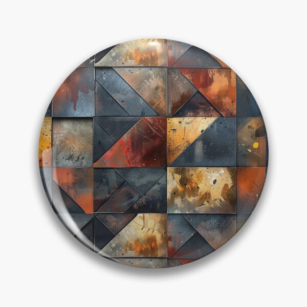 Item preview, Abstract Industrial Grunge Geometric Pattern designed and sold by NTGUILTY.