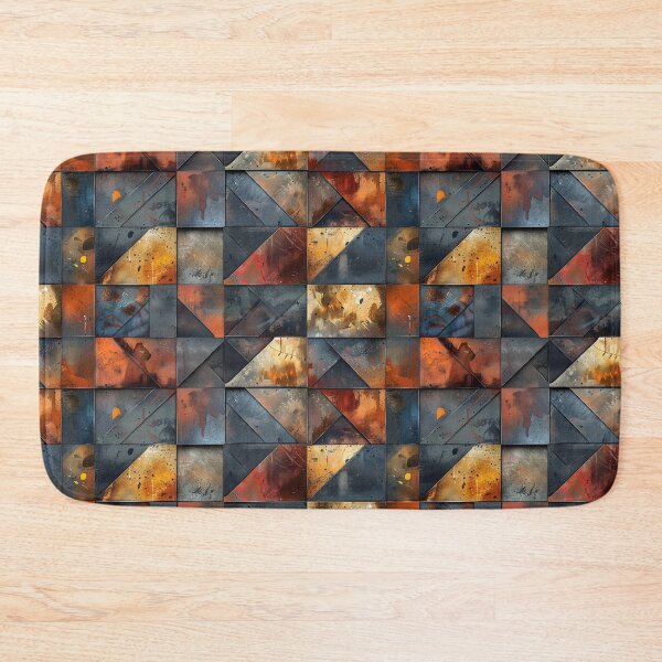 Item preview, Abstract Industrial Grunge Geometric Pattern designed and sold by NTGUILTY.