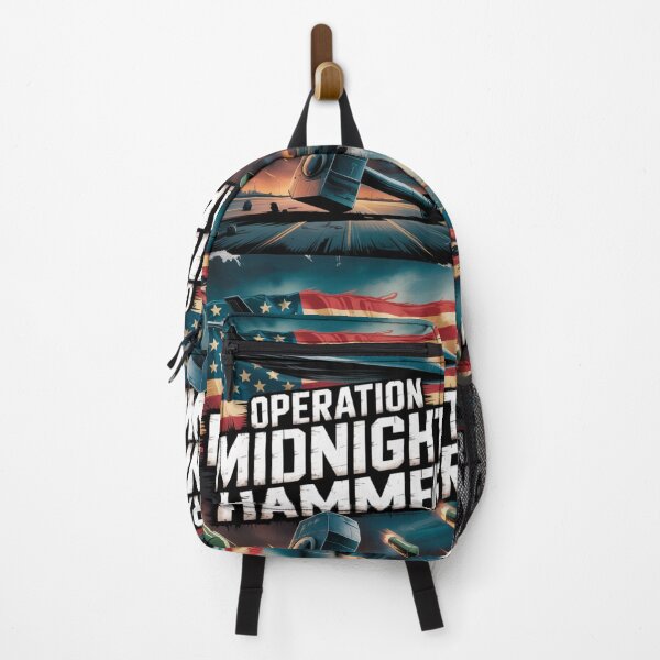 Item preview, "Operation Midnight Hammer": USA Flag & Stealth Bomber Art designed and sold by MIMSCorneR.
