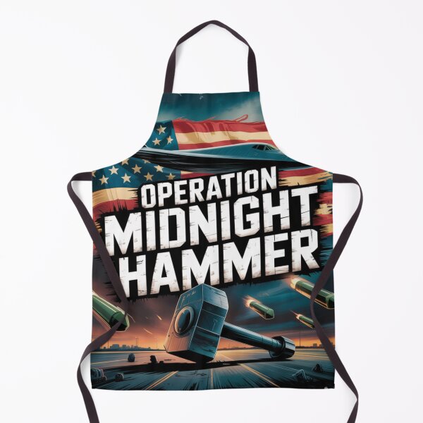 Artikelvorschau, „Operation Midnight Hammer“: USA-Flagge & Stealth-Bomber-Kunst entworfen und verkauft von MIMSCorneR.