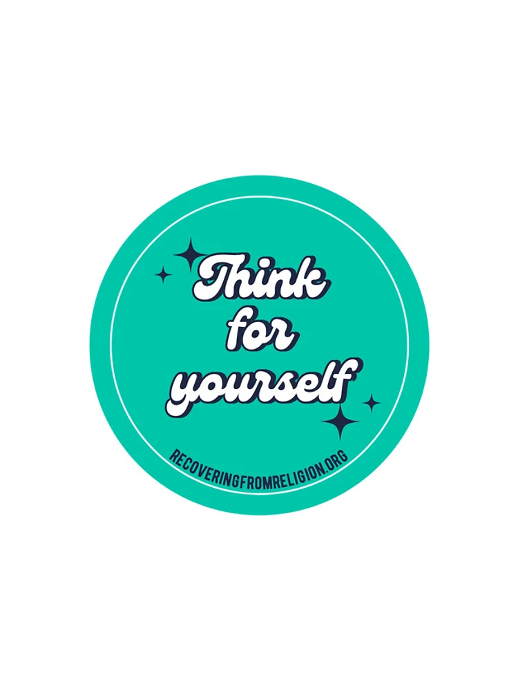 Thumbnail 4 of 4, iPhone Case, Think For Yourself designed and sold by RfR-org.