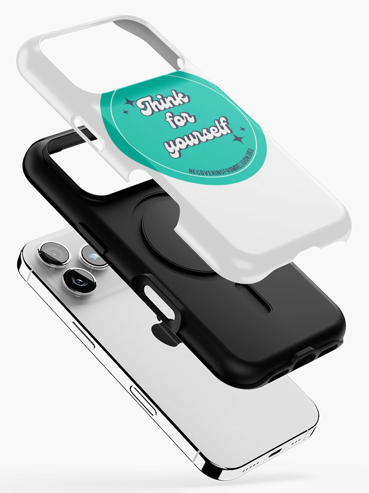 Thumbnail 2 of 4, iPhone Case, Think For Yourself designed and sold by RfR-org.