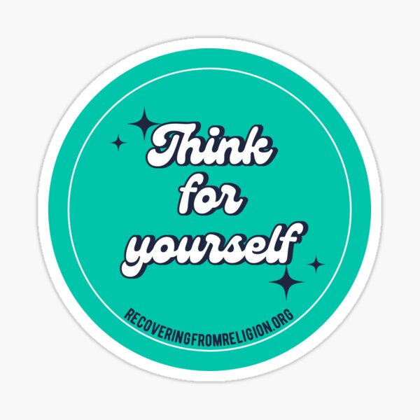 Item preview, Think For Yourself designed and sold by RfR-org.