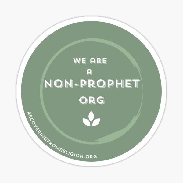Item preview, We Are A Non-Prophet ORG designed and sold by RfR-org.