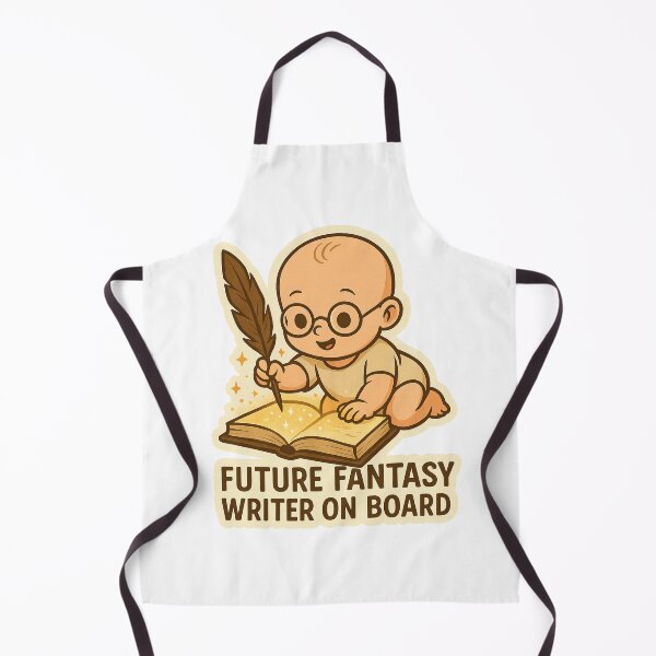 Item preview, Future Fantasy Writer On Board designed and sold by Trendy Sticker & Merch Collection - Express Yourself.