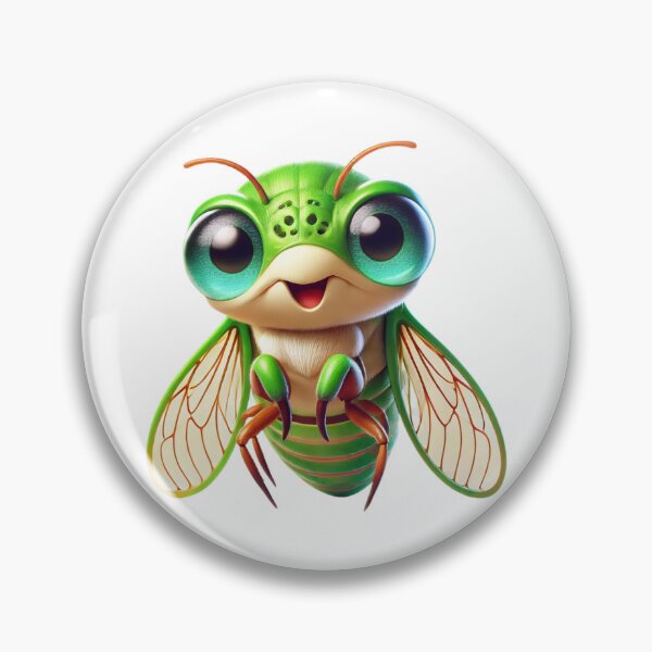 Item preview, Adorable Cicada designed and sold by Sillytoe.