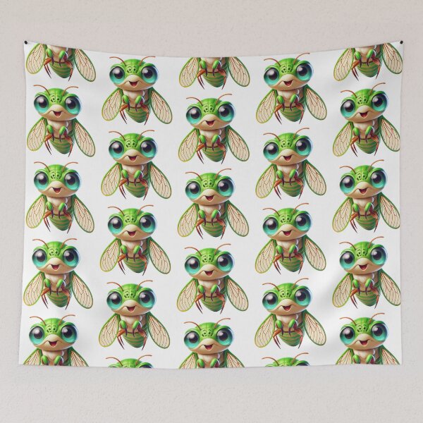 Item preview, Adorable Cicada designed and sold by Sillytoe.