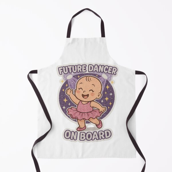 Item preview, Future Dancer On Board Baby Sticker Art designed and sold by Trendy Sticker & Merch Collection - Express Yourself.
