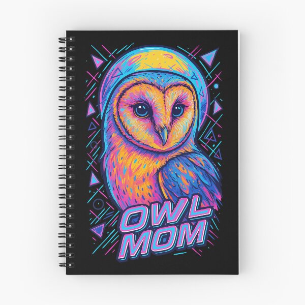 Item preview, Owl Mom Vaporwave designed and sold by TomFrontierArt.