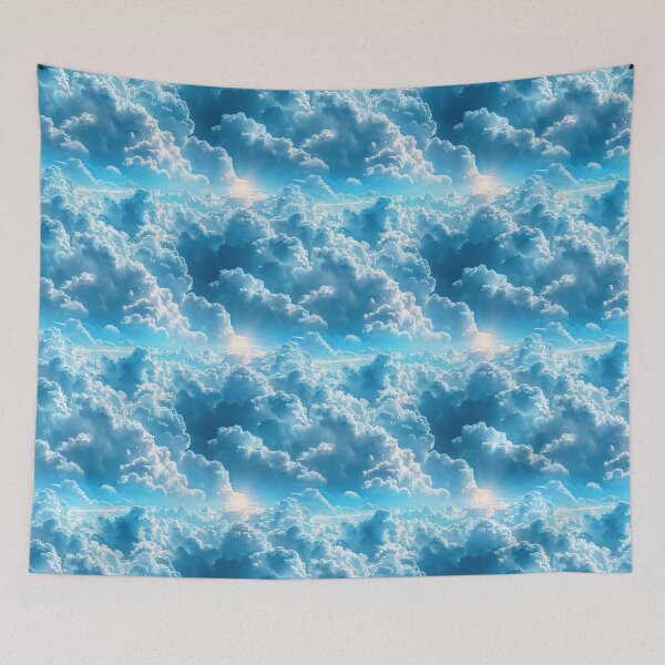 Item preview, Fluffy Clouds and Bright Sky designed and sold by NTGUILTY.