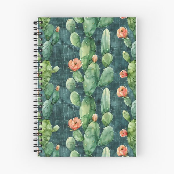 Item preview, Watercolor Prickly Pear Cactus Pattern designed and sold by NTGUILTY.