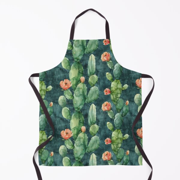 Item preview, Watercolor Prickly Pear Cactus Pattern designed and sold by NTGUILTY.