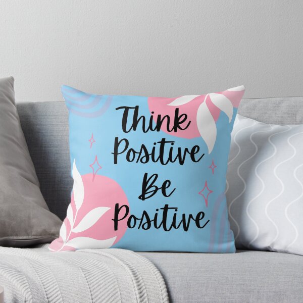 Item preview, Think Positive Be Positive Sign - Encouraging and Positivity sign designed and sold by StarStudio360.