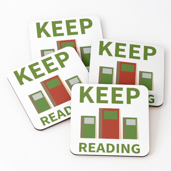 Item preview, Keep Reading  designed and sold by Rachel the Artist .