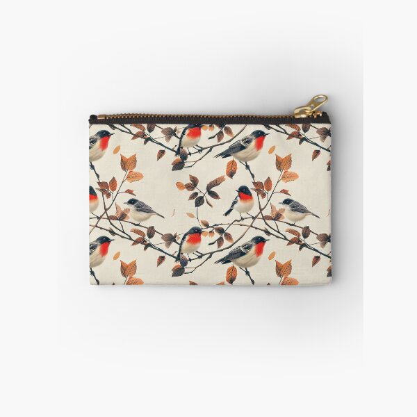 Item preview, Watercolor Robins on Autumn Branches designed and sold by NTGUILTY.