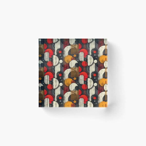 Item preview, Abstract Retro Geometric Shapes designed and sold by NTGUILTY.