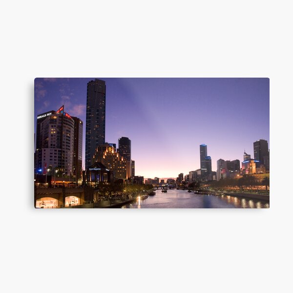 Melbourne Metal Print