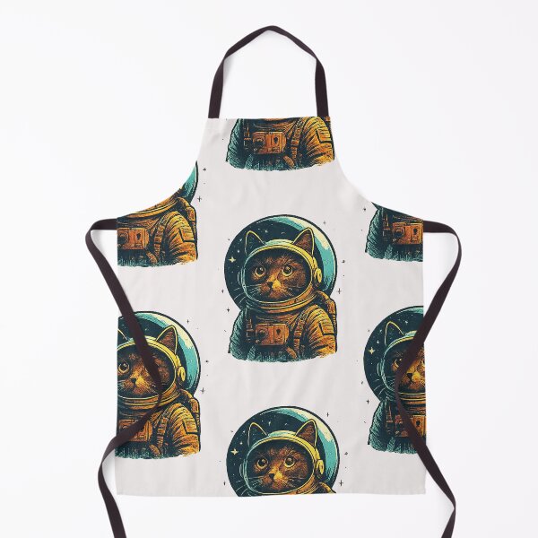 Item preview, cat astronaut designed and sold by Ratatatts.