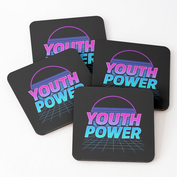 Item preview, Youth Power Cyber Grid | Retro-Futuristic Y2K Design designed and sold by ALITOPRINCE.