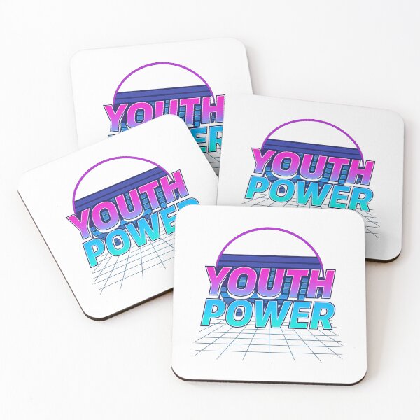 Item preview, Youth Power Cyber Grid | Retro-Futuristic Y2K Design designed and sold by ALITOPRINCE.